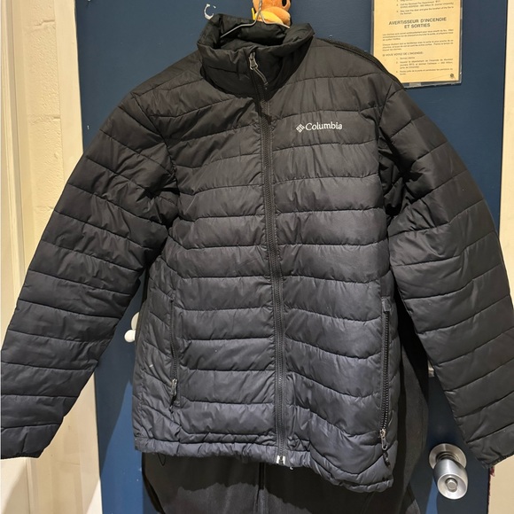 black columbia puffer jacket - Picture 1 of 1